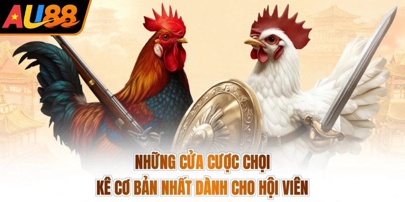 Những cửa cược chọi kê cơ bản nhất dành cho hội viên